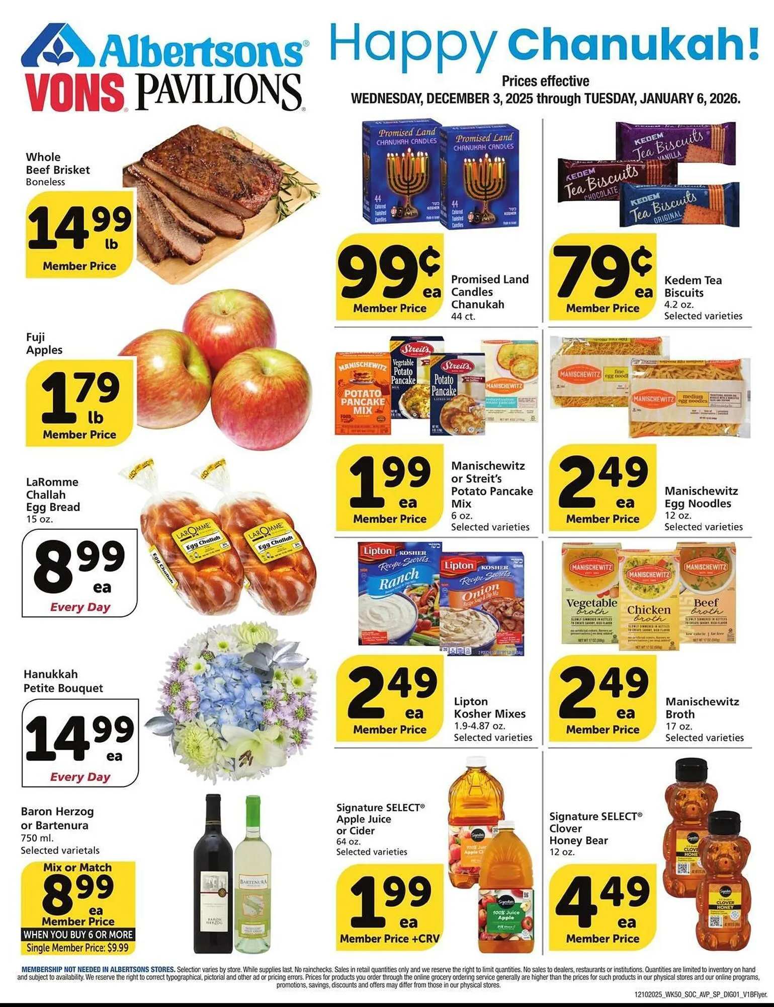Weekly ad Albertsons weekly ad from December 9 to January 6 2026 - Page 1