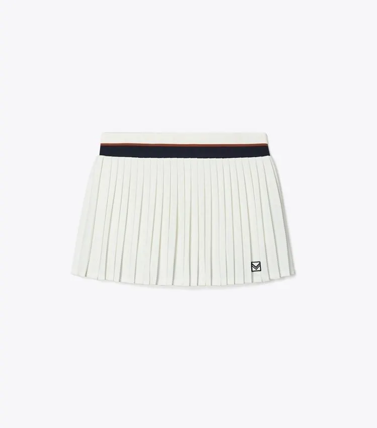 PLEATED MINI TENNIS SKIRT