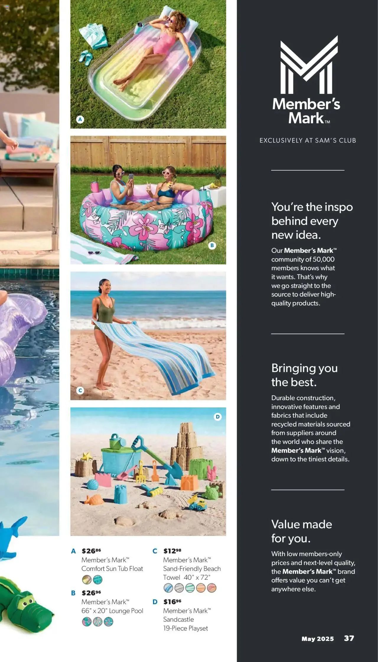 Weekly ad Sam's Club Savings Book May 2025 from April 30 to June 1 2025 - Page 37