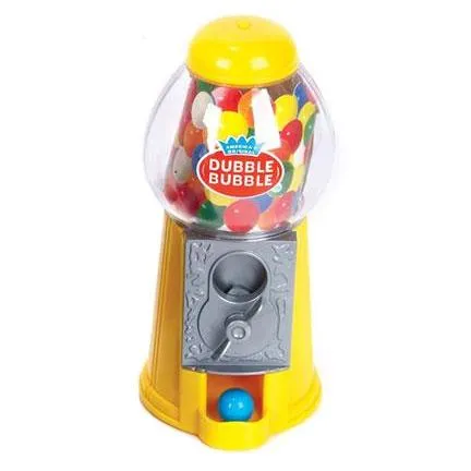Rhode Island Novelty Toys - Dubble Bubble CLASSIC GUMBALL BANK (Yellow - 7 inch)