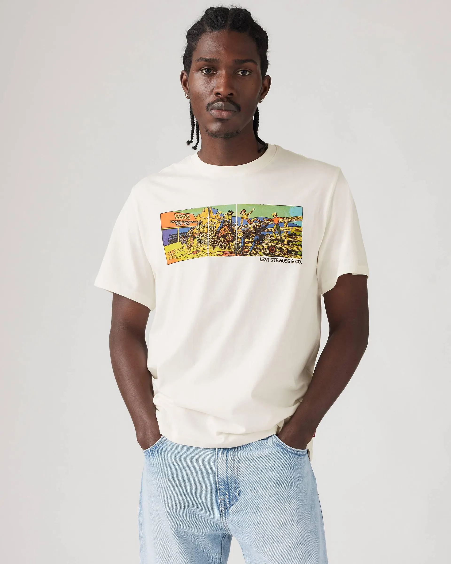 Relaxed Fit Short Sleeve Graphic T-shirt