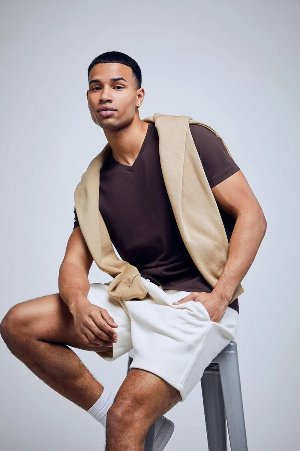 Fleece Drawstring Shorts