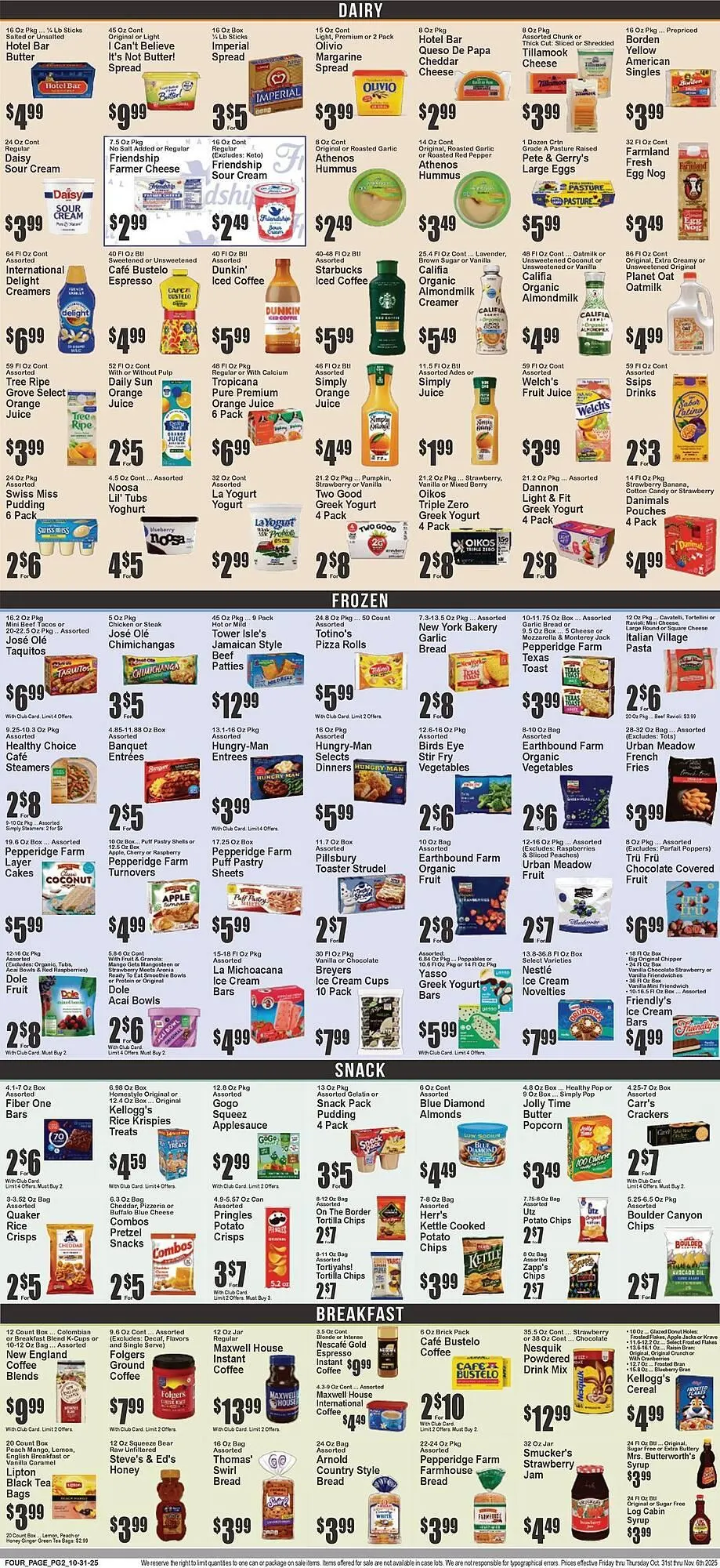 Weekly ad Food Universe circular from October 31 to November 6 2025 - Page 3