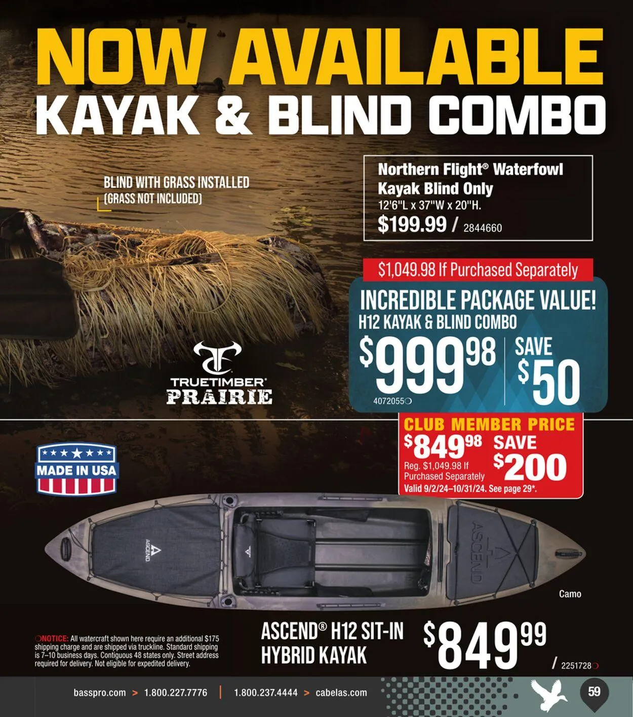 Weekly ad Bass Pro Current weekly ad from September 11 to September 25 2024 - Page 59