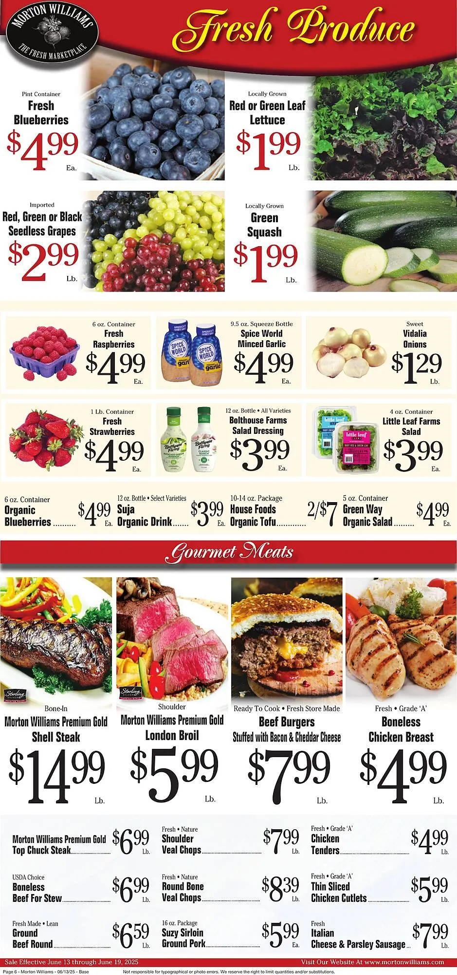 Weekly ad Morton Williams Weekly Ad from June 13 to June 19 2025 - Page 6