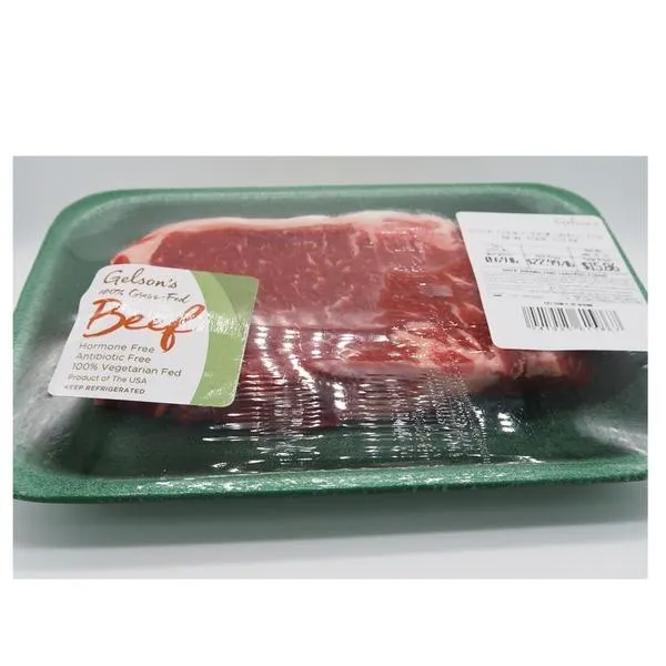 Gelson's USDA Choice 100% Grass Fed Beef New York Steak