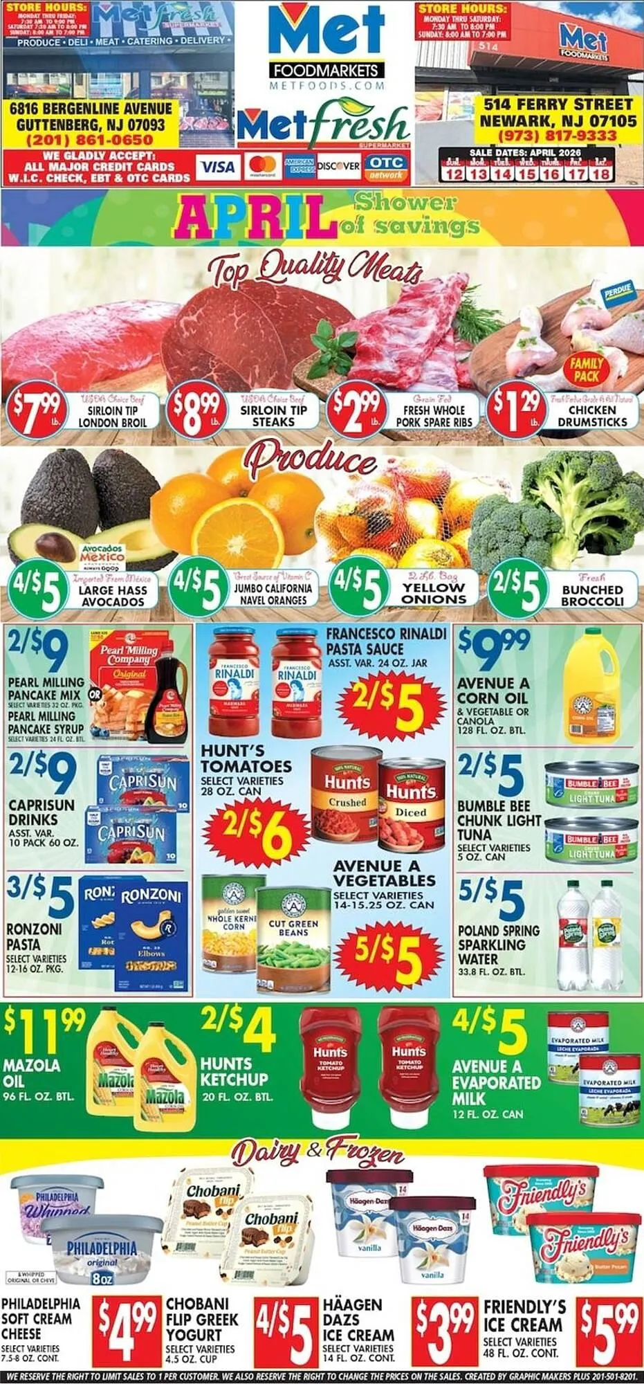 Weekly ad Met Foodmarkets weekly ad from April 12 to April 18 2026 - Page 1