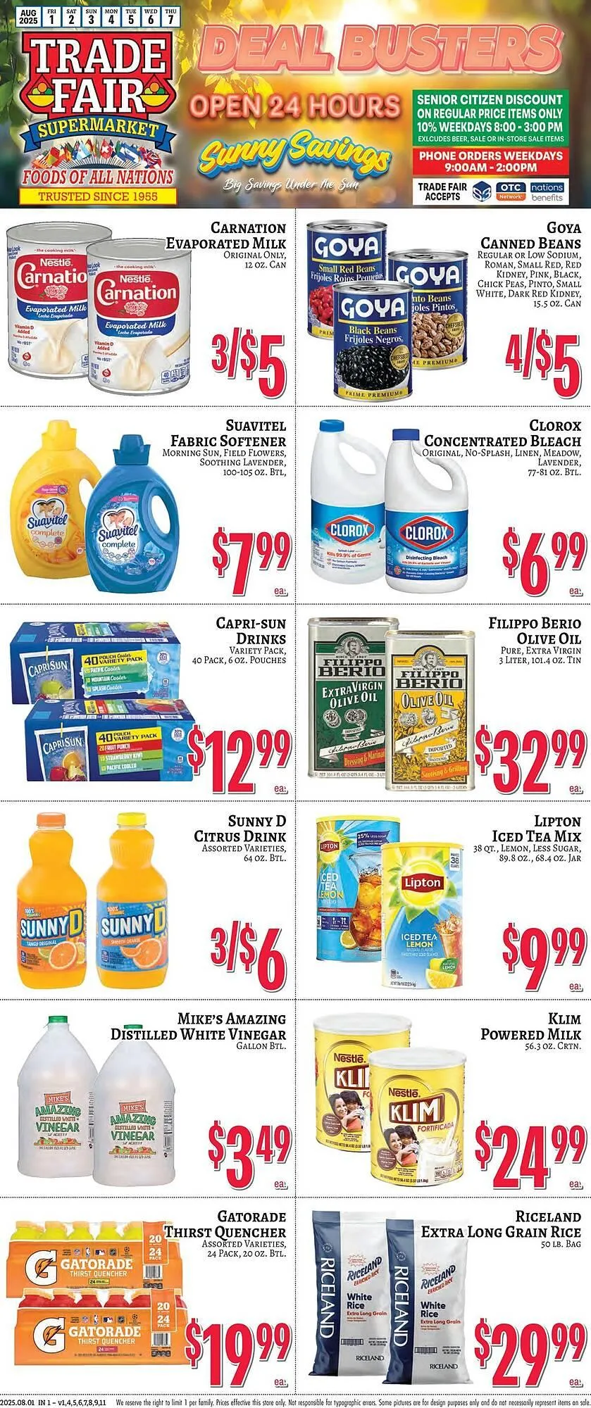 Weekly ad Trade Fair Supermarket Weekly Ad from August 1 to August 7 2025 - Page 2
