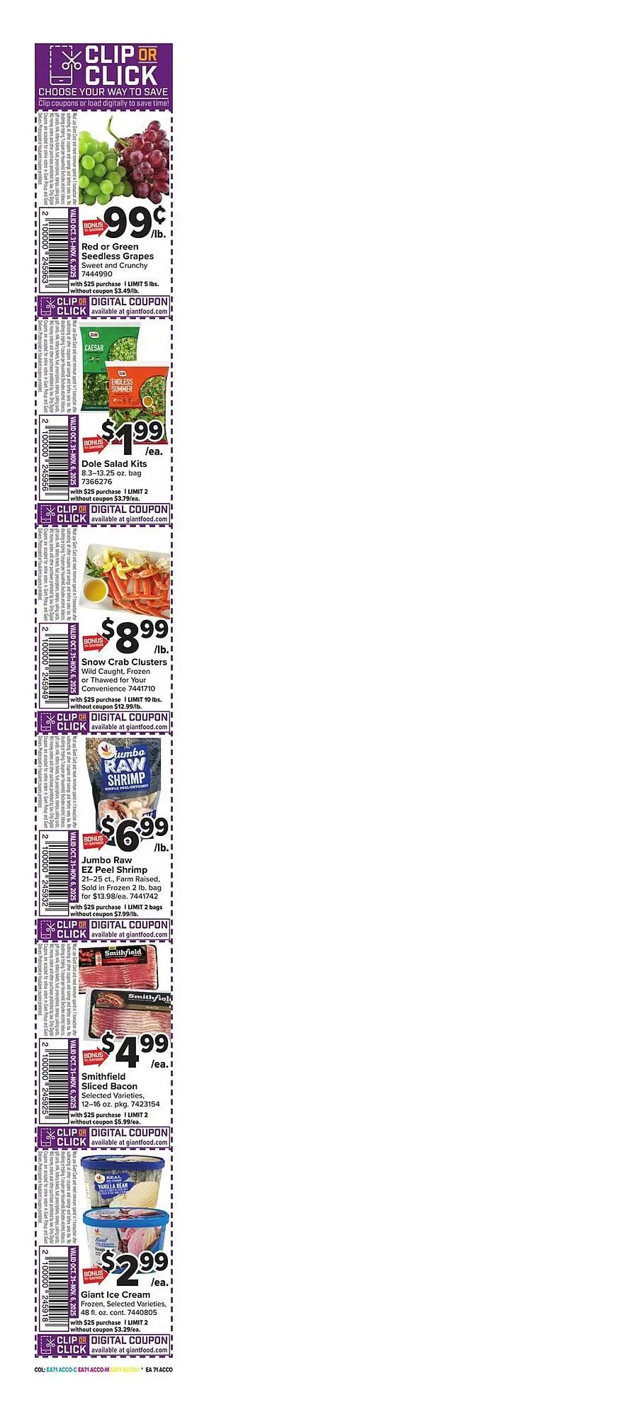 Weekly ad Giant Food weekly ad from October 31 to November 6 2025 - Page 3