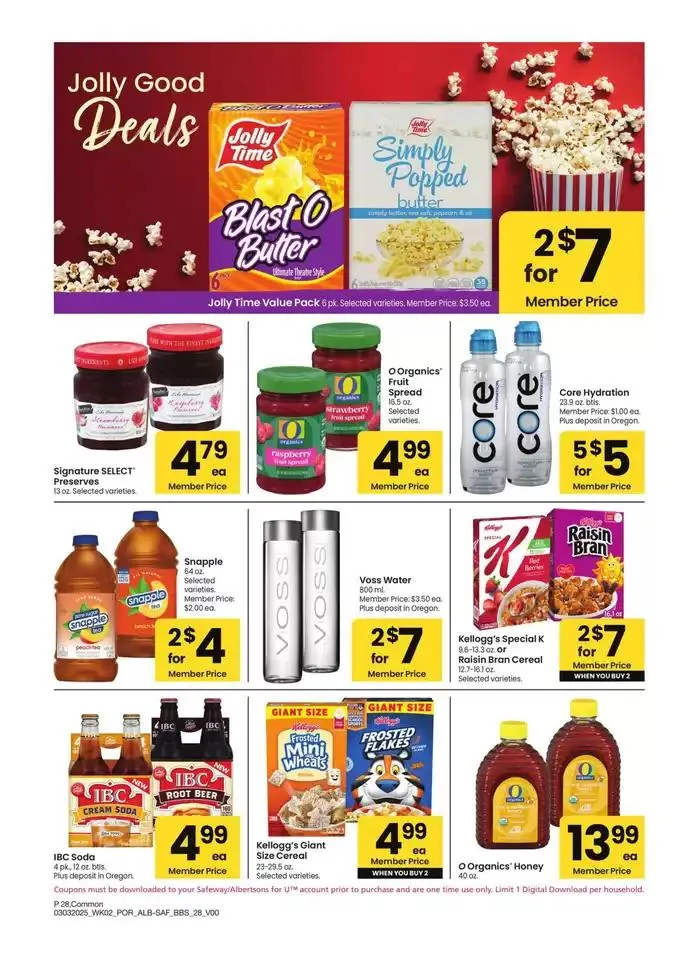Weekly ad Albertsons - Portland - BBS from March 3 to March 30 2025 - Page 28