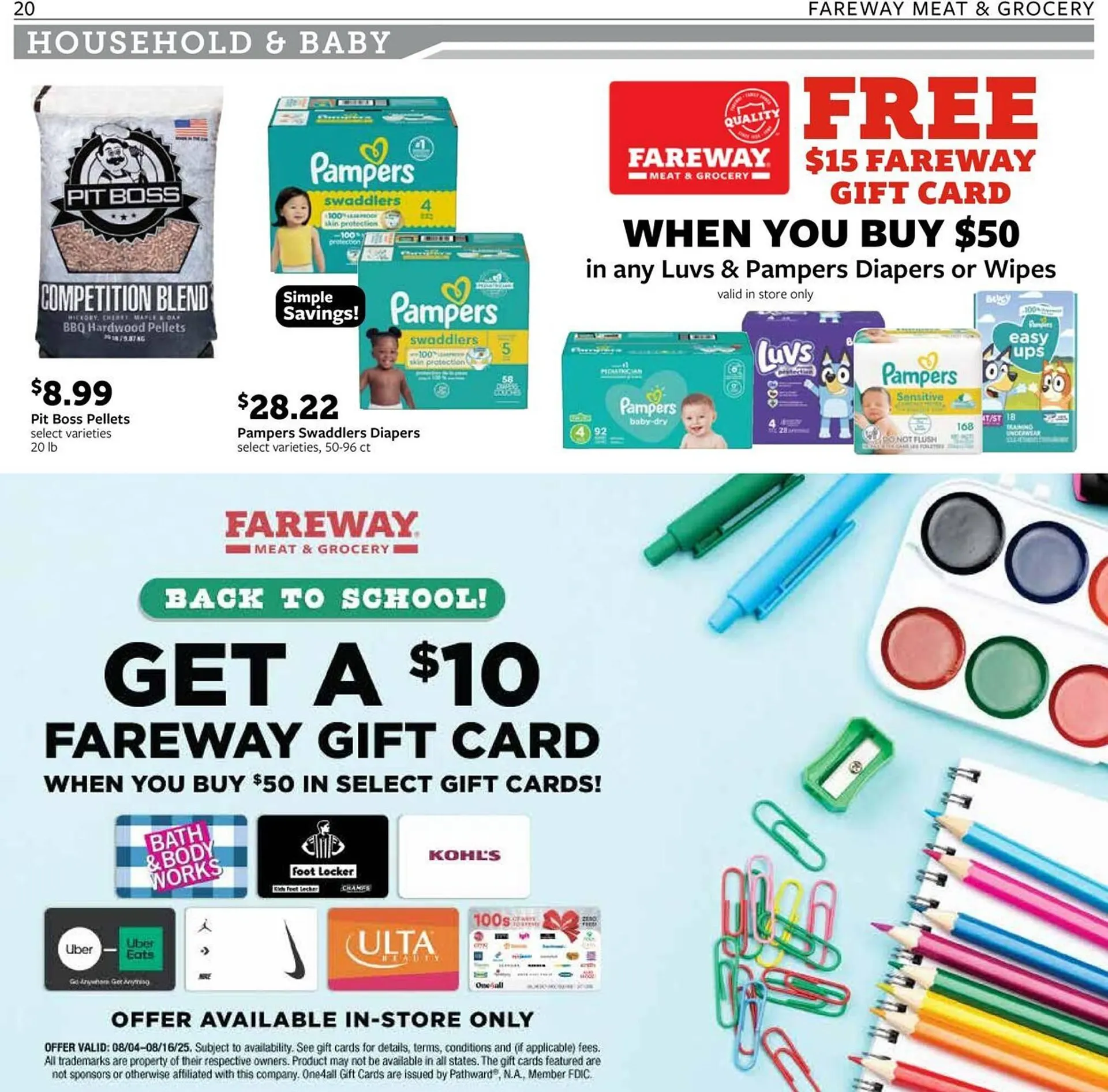 Weekly ad Fareway Weekly Ad from August 10 to August 16 2025 - Page 20