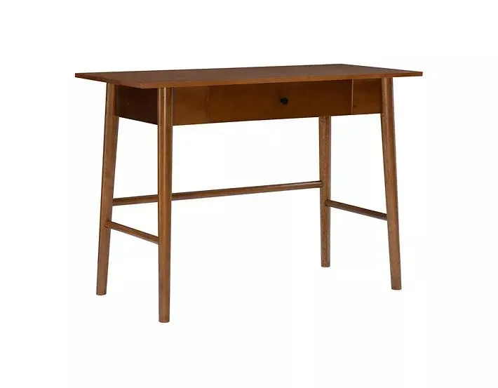 Presley Walnut Mid-Century Desk