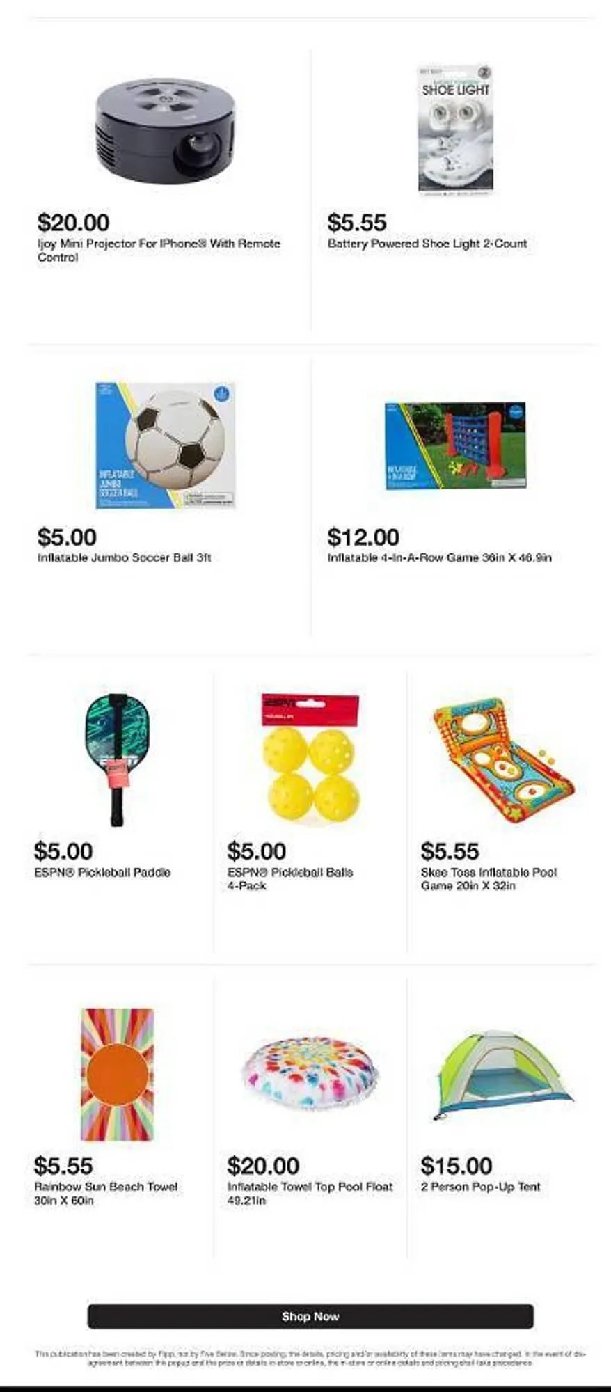 Weekly ad Five Below Weekly Ad from May 31 to June 6 2024 - Page 3