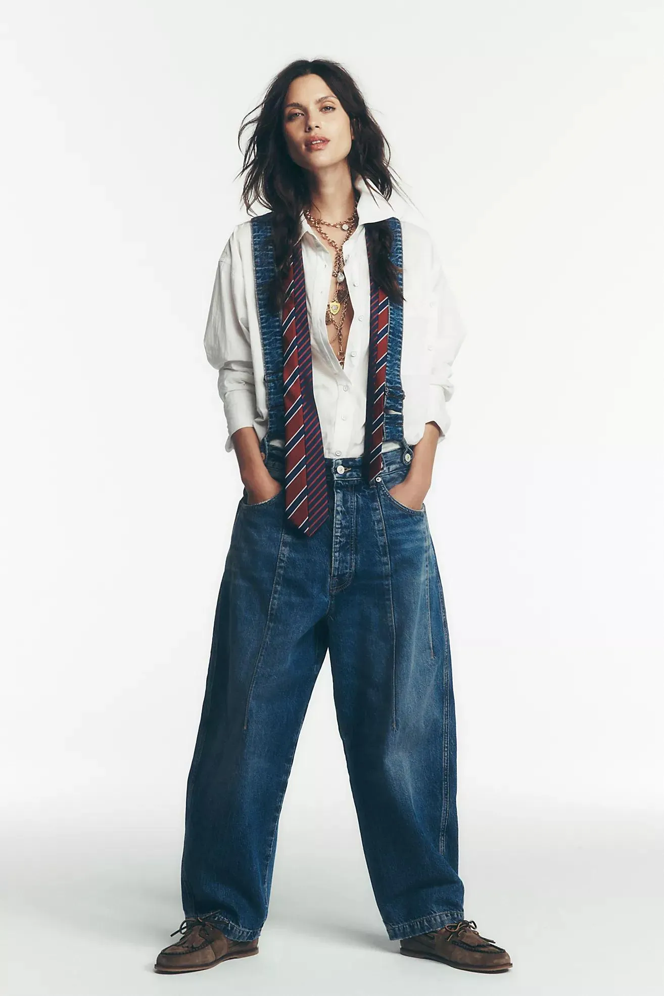We The Free Berkley Suspender Jeans