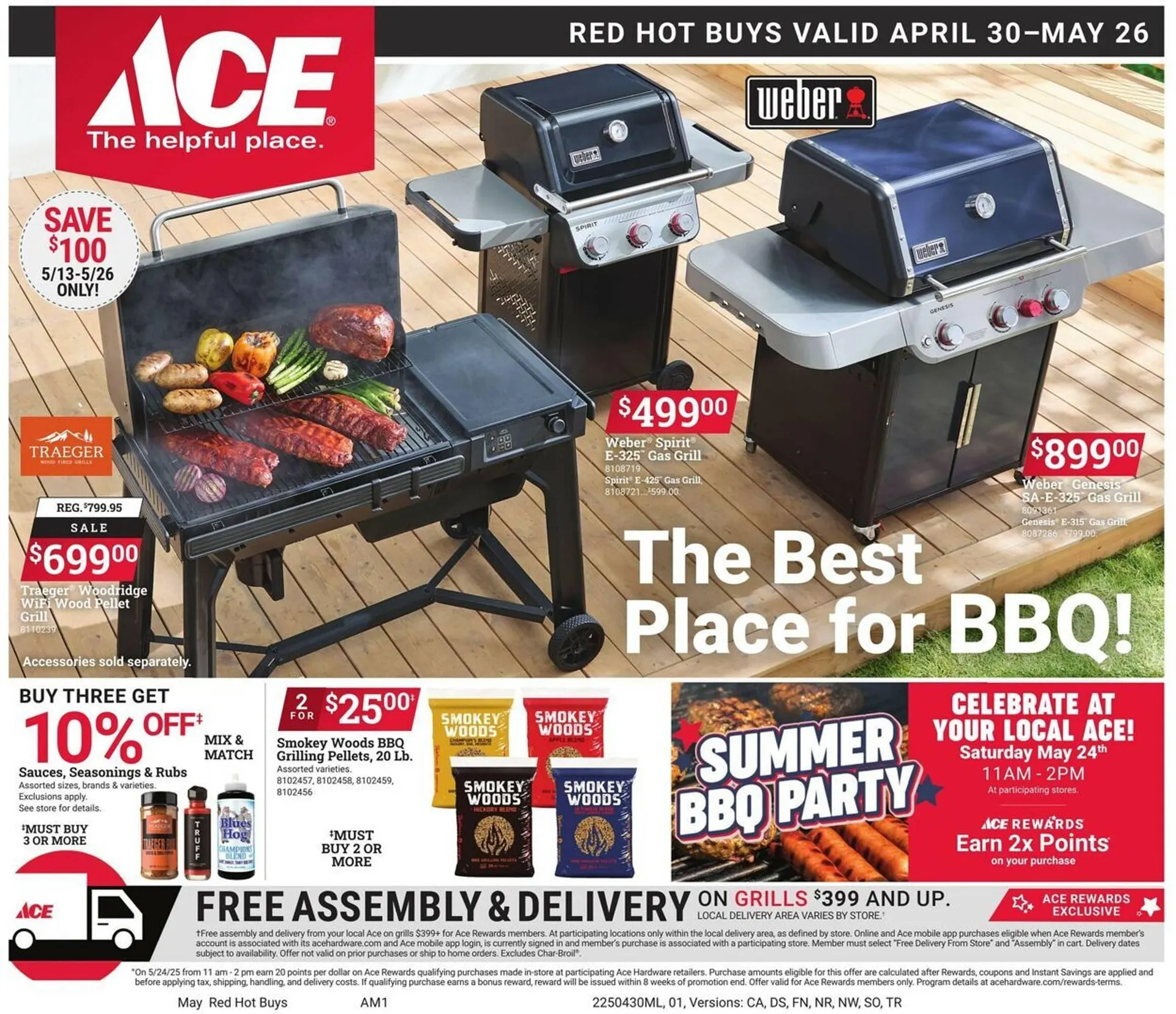 Weekly ad Ace Hardware Weekly Ad from April 30 to May 26 2025 - Page 1