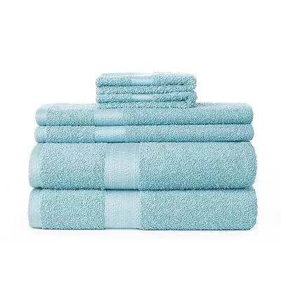 The Big One® 6-Piece Bath Towel, Hand Towel & Washcloth Set