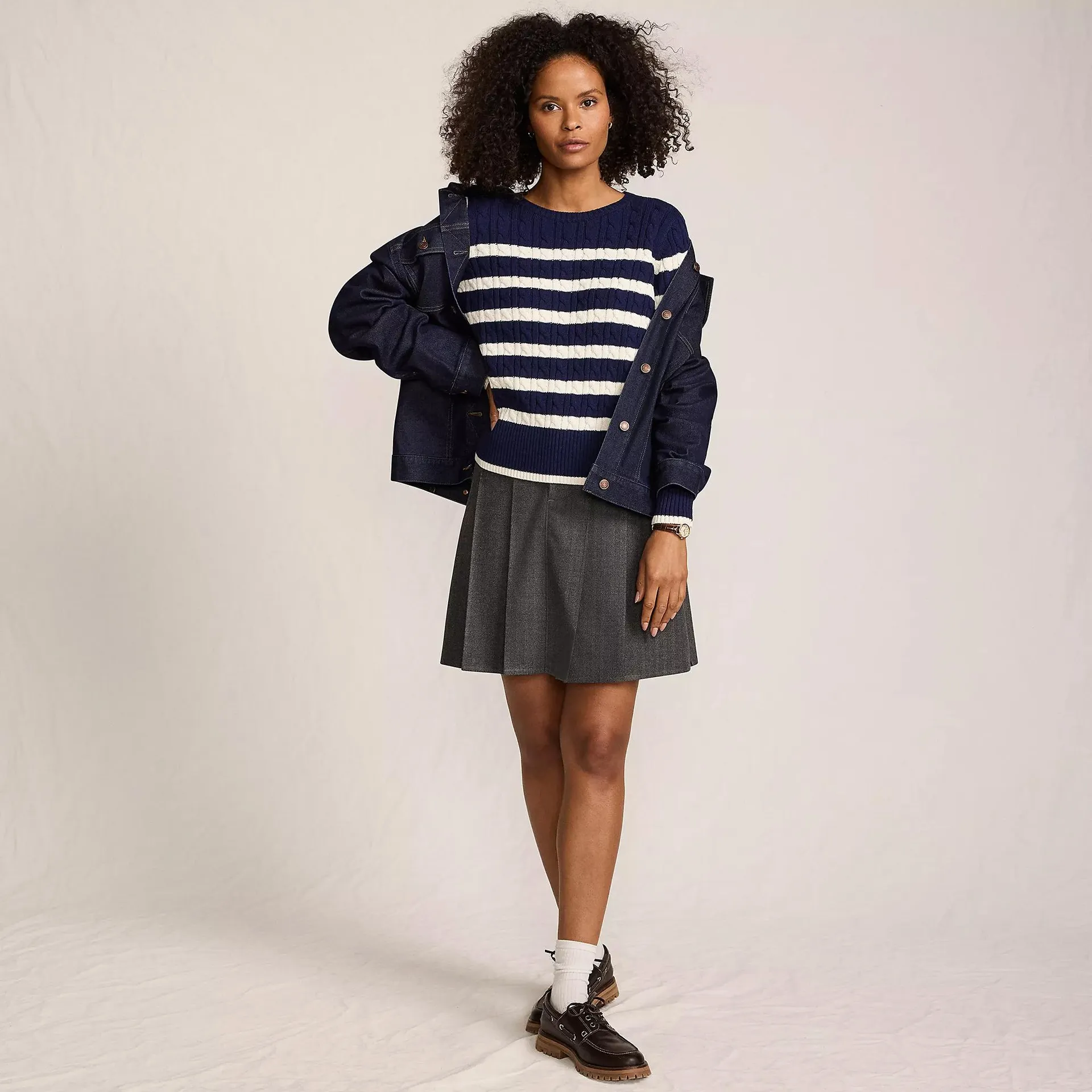 Women's Drifter Modern Cable Crew Sweater
