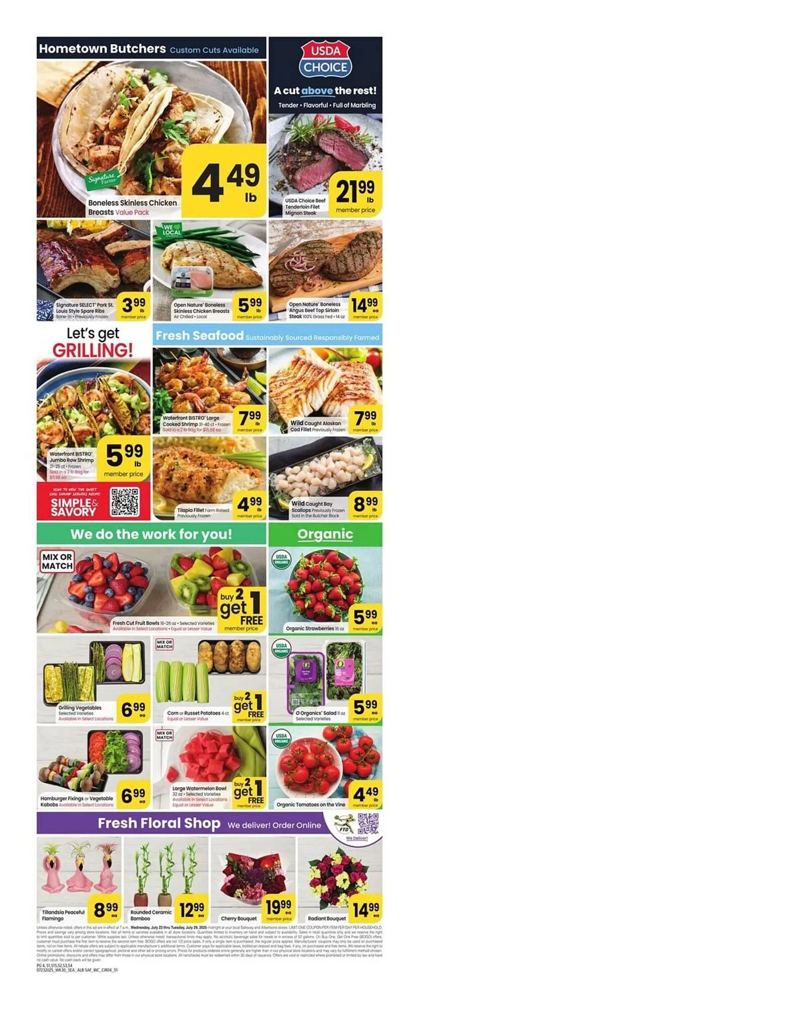 Weekly ad Albertsons Weekly Ad from July 23 to July 29 2025 - Page 4