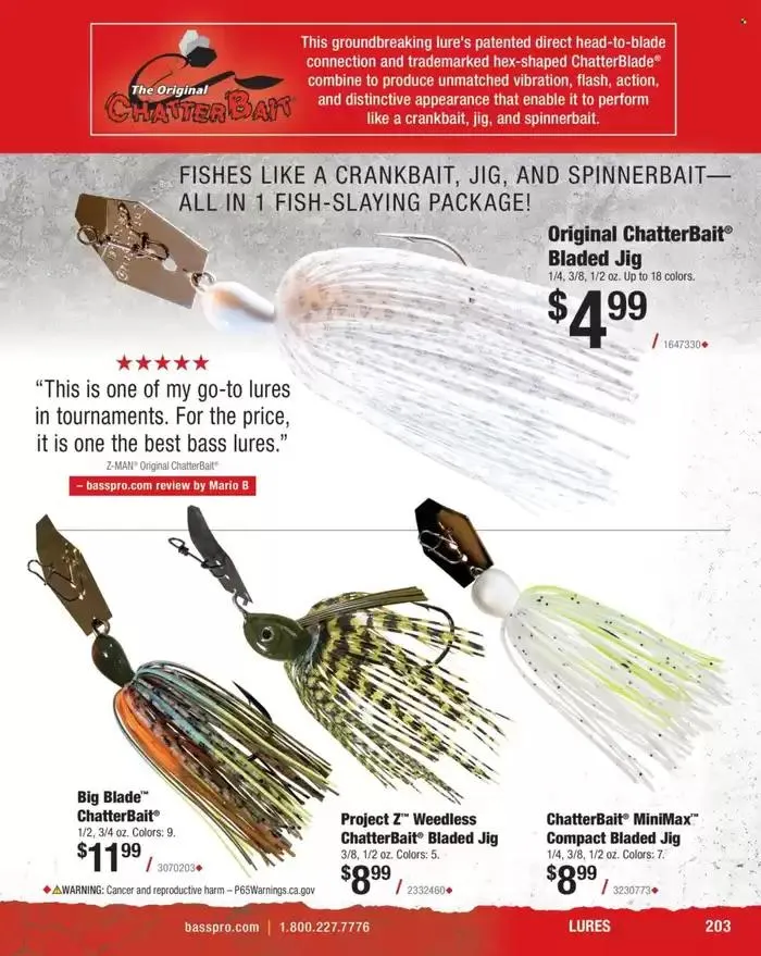 Weekly ad Cabela's Weekly ad from January 31 to February 6 2025 - Page 203