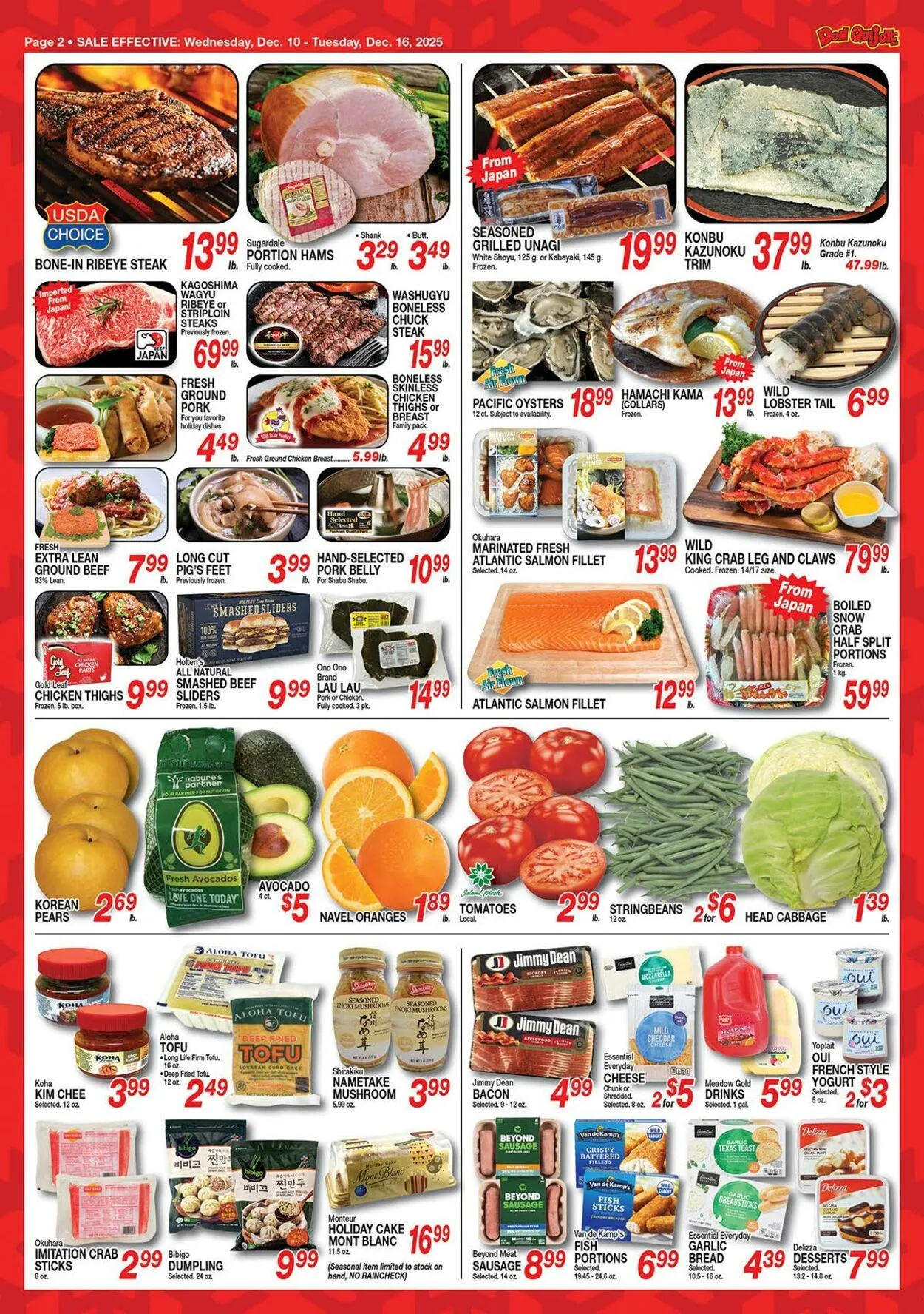 Weekly ad Don Quijote Hawaii from December 10 to December 16 2025 - Page 2