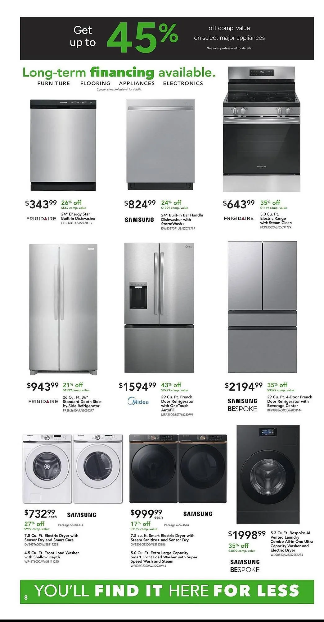 Weekly ad Nebraska Furniture Mart weekly ad from April 29 to May 5 2026 - Page 8