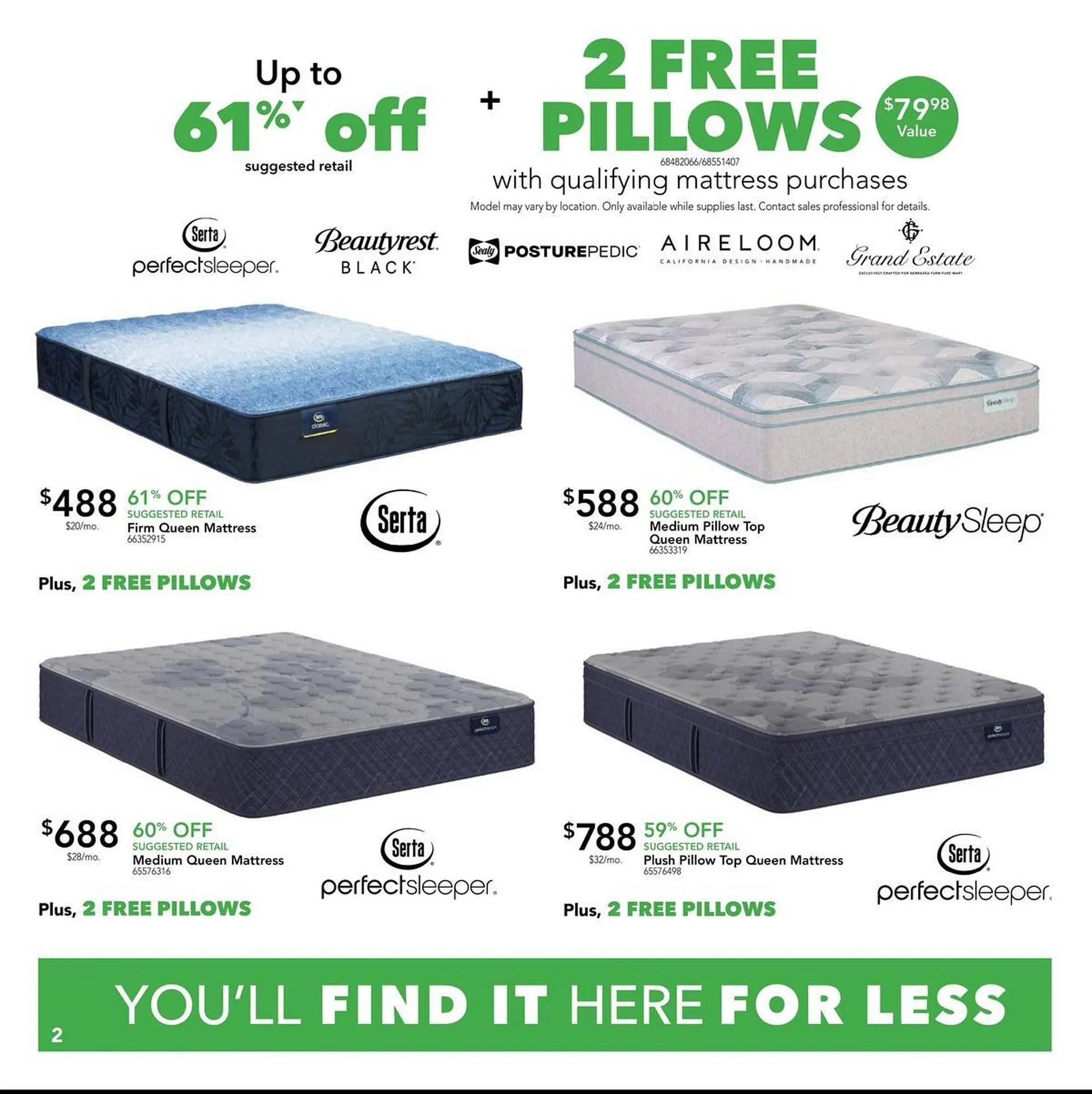 Weekly ad Nebraska Furniture Mart Weekly Ad from August 6 to August 12 2025 - Page 2