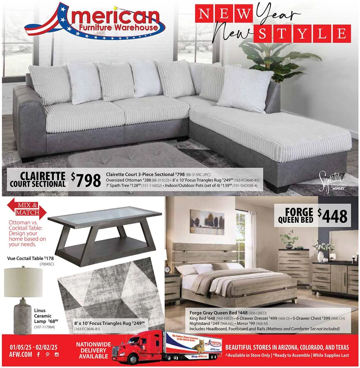 Weekly ad American Furniture Warehouse Current weekly ad from February 2 to February 16 2025 - Page 2