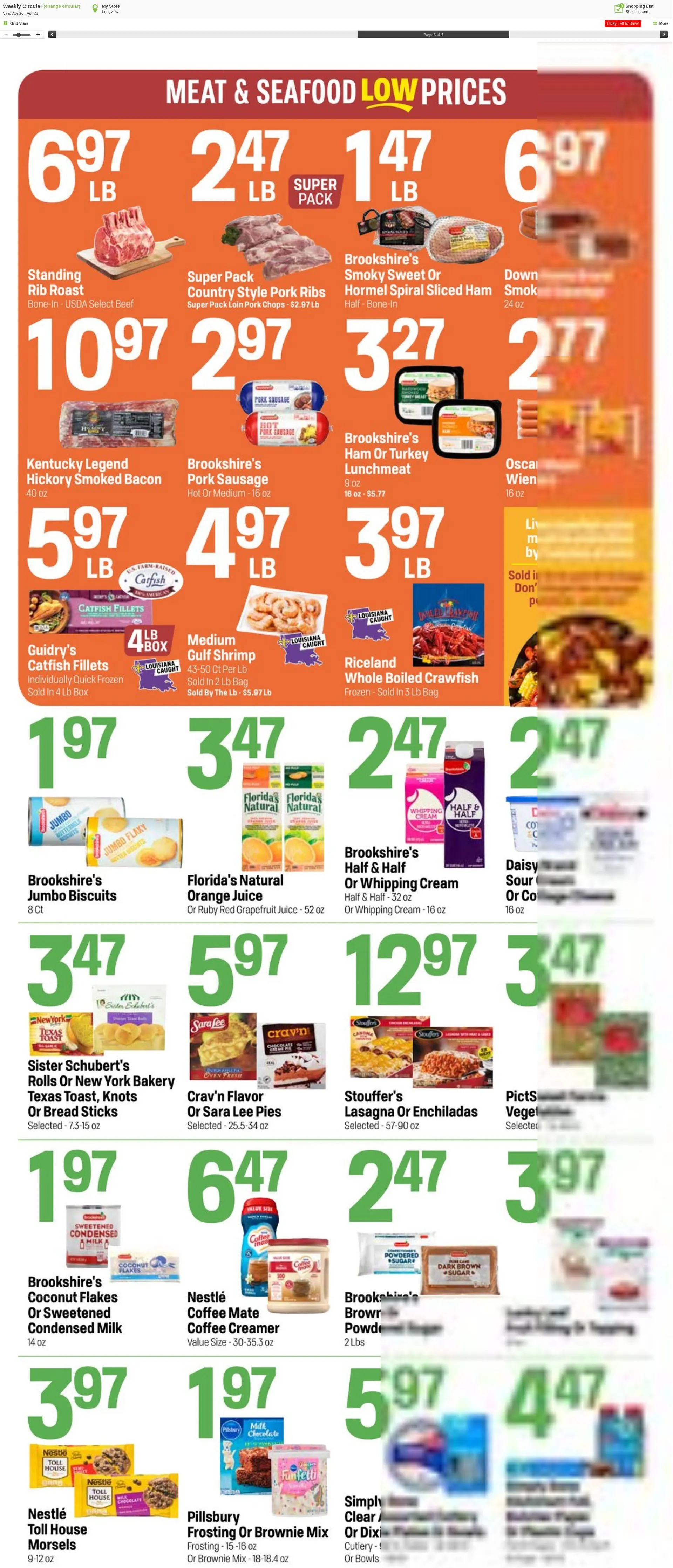 Weekly ad Super1Foods from April 23 to April 29 2025 - Page 3