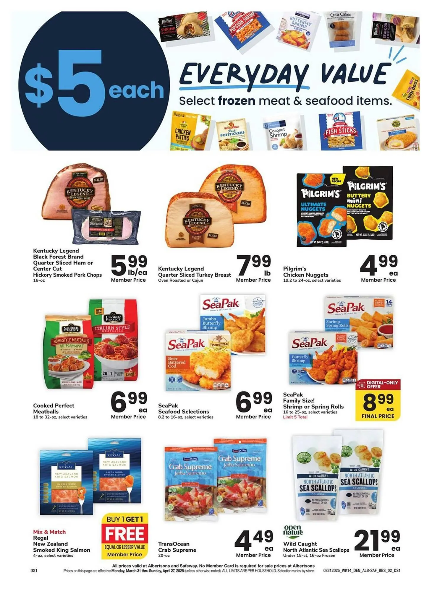 Weekly ad Albertsons Weekly Ad from April 17 to April 27 2025 - Page 2