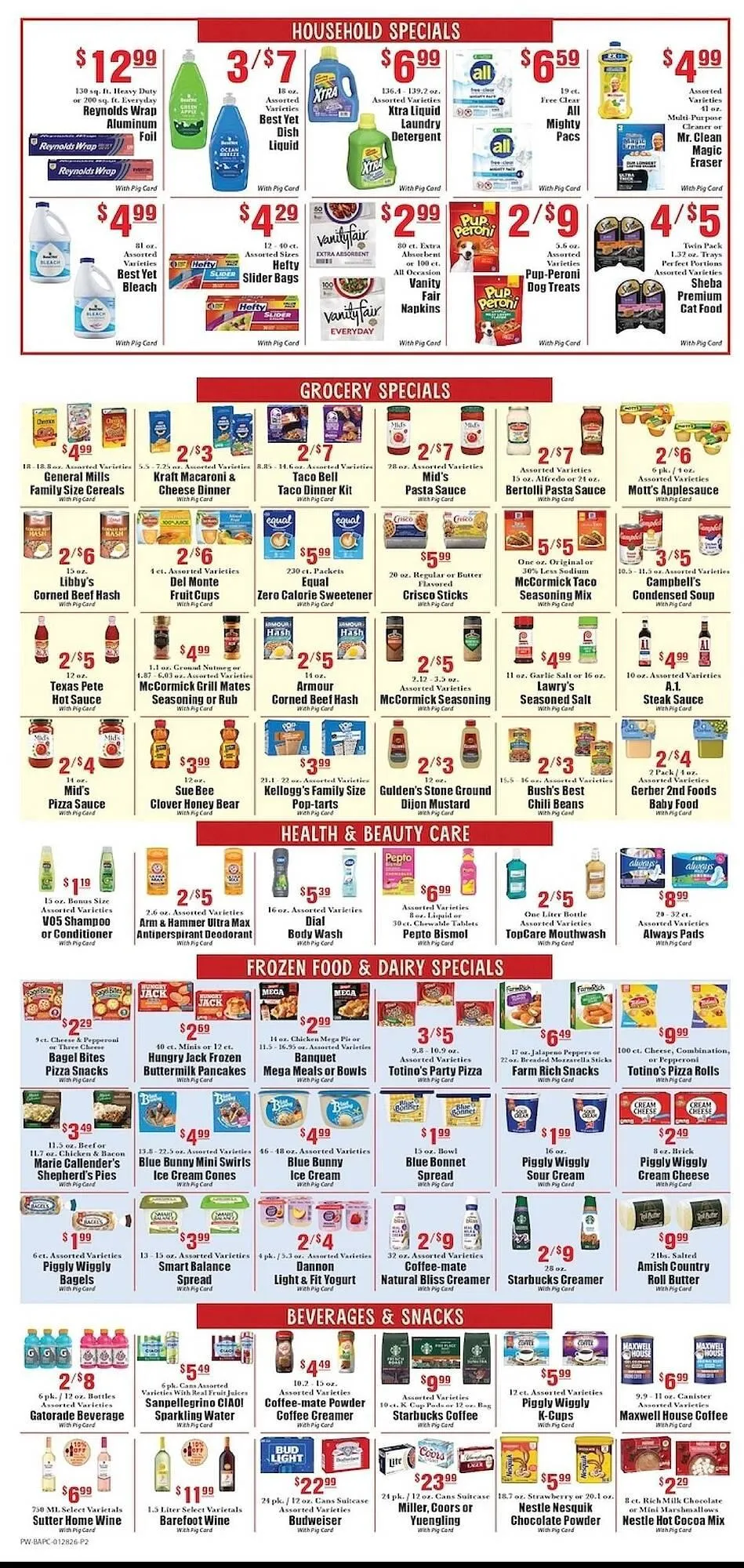 Weekly ad Piggly Wiggly weekly ad from January 28 to February 3 2026 - Page 2