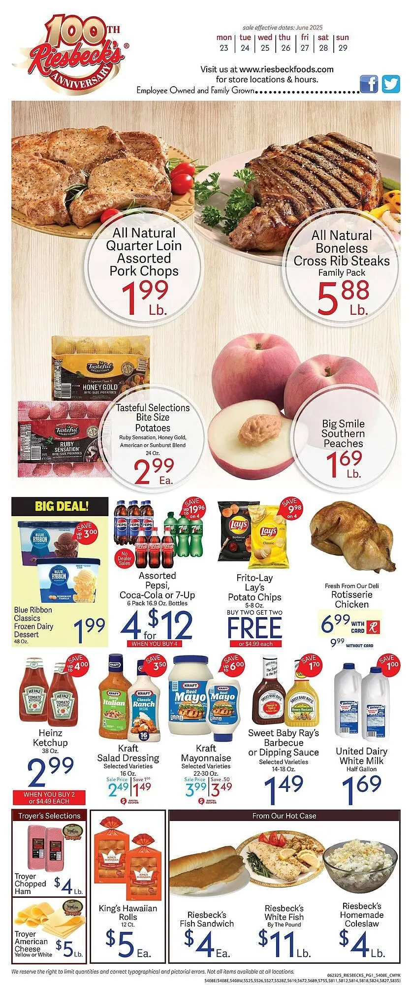 Riesbeck Weekly Ad - 1