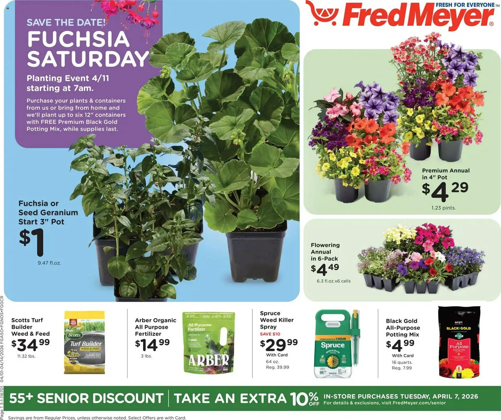 Weekly ad Fred Meyer weekly ad from April 1 to April 15 2026 - Page 1