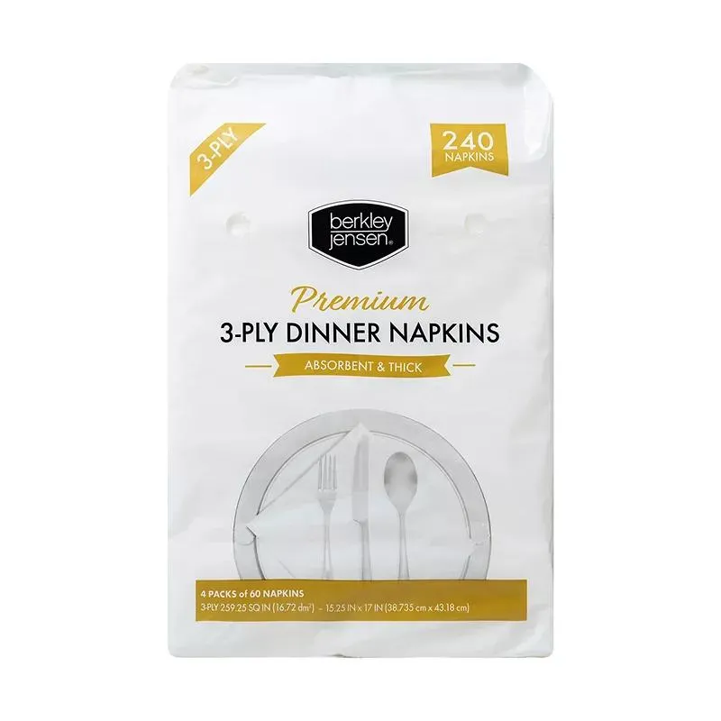 Berkley Jensen Premium Dinner Napkins, 240 ct.