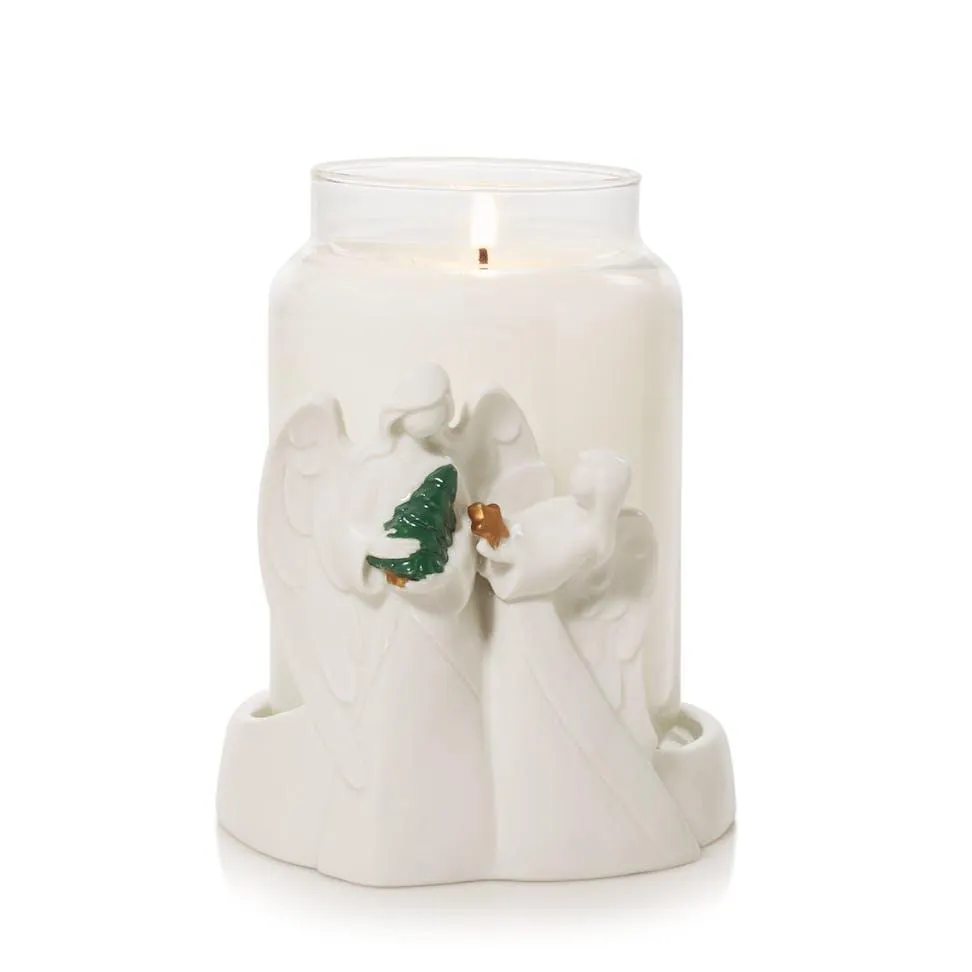 White Angels Porcelain Holder