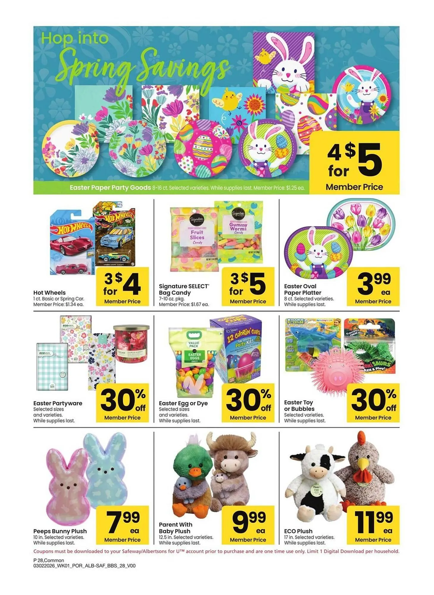 Weekly ad Albertsons weekly ad from March 2 to March 29 2026 - Page 28