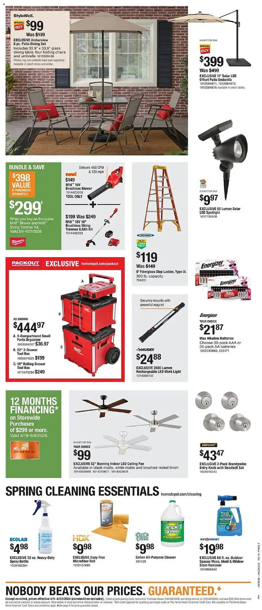 Weekly ad The Home Depot flyer from April 9 to April 22 2026 - Page 10