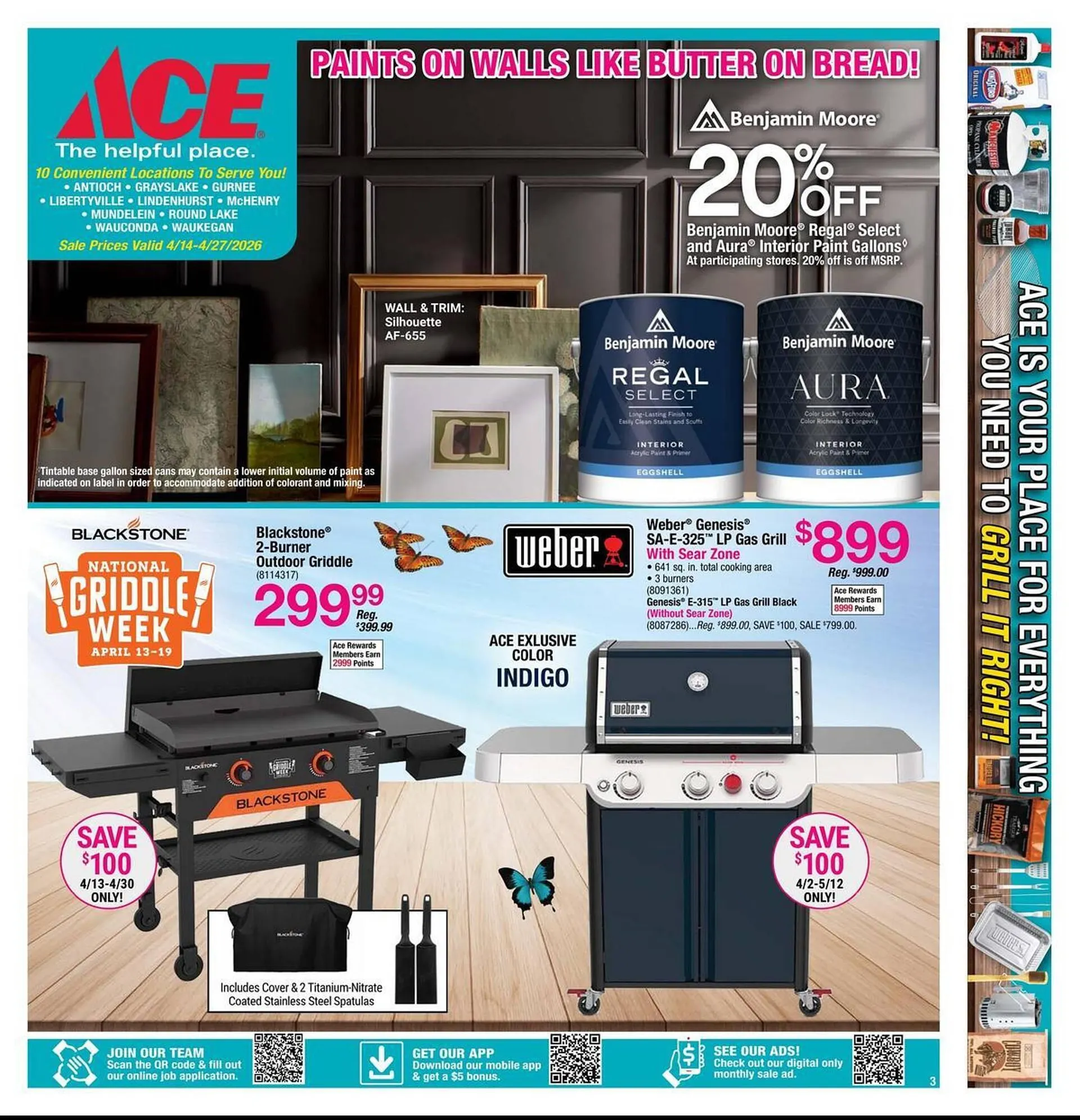 Weekly ad Ace Hardware flyer from April 14 to April 27 2026 - Page 3