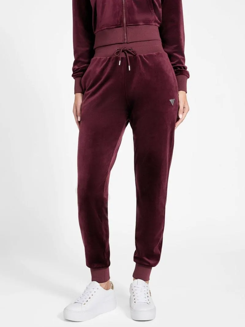 Couture Velvet Jogger Pants