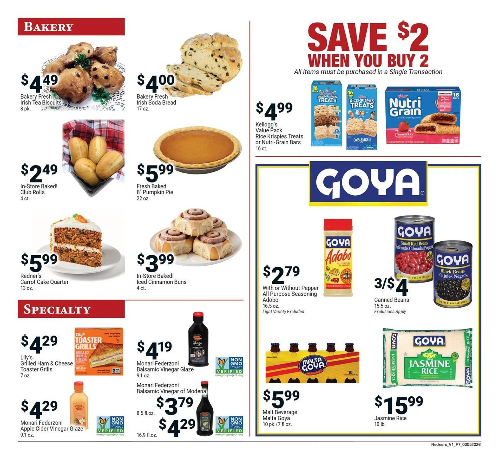Weekly ad Redner's Warehouse weekly ad from March 5 to March 11 2026 - Page 7