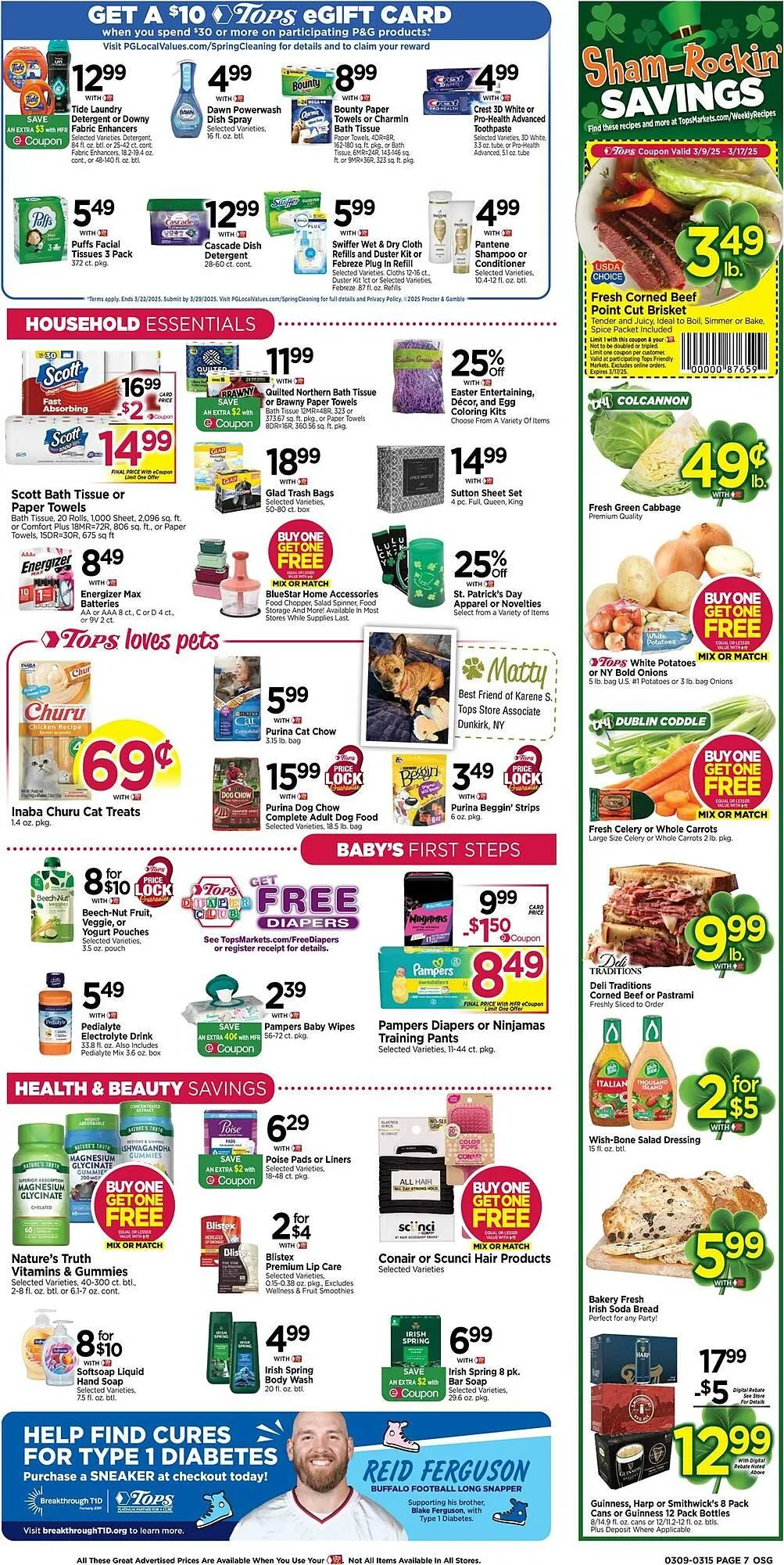 Weekly ad Tops Weekly Ad from March 9 to March 15 2025 - Page 7