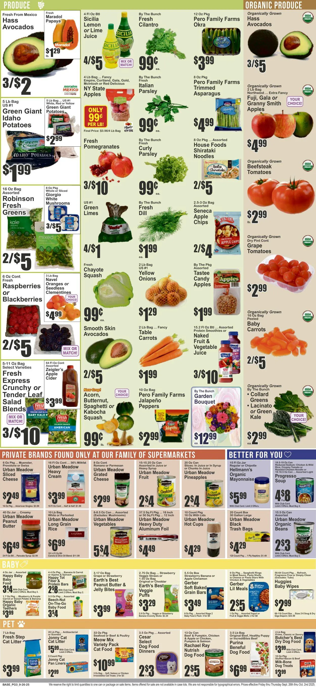 Weekly ad Key Food Current weekly ad from September 26 to October 2 2025 - Page 4