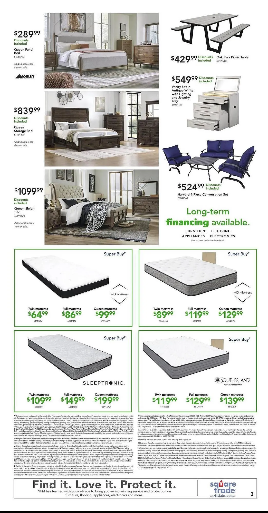 Weekly ad Nebraska Furniture Mart weekly ad from April 22 to April 28 2026 - Page 3