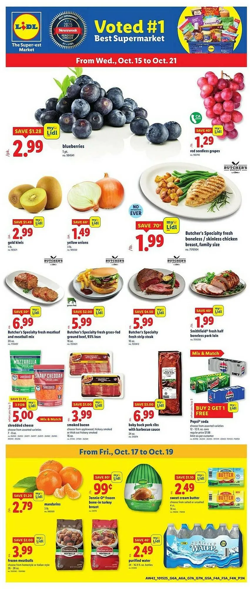 Weekly ad Lidl weekly ad from October 15 to October 21 2025 - Page 1