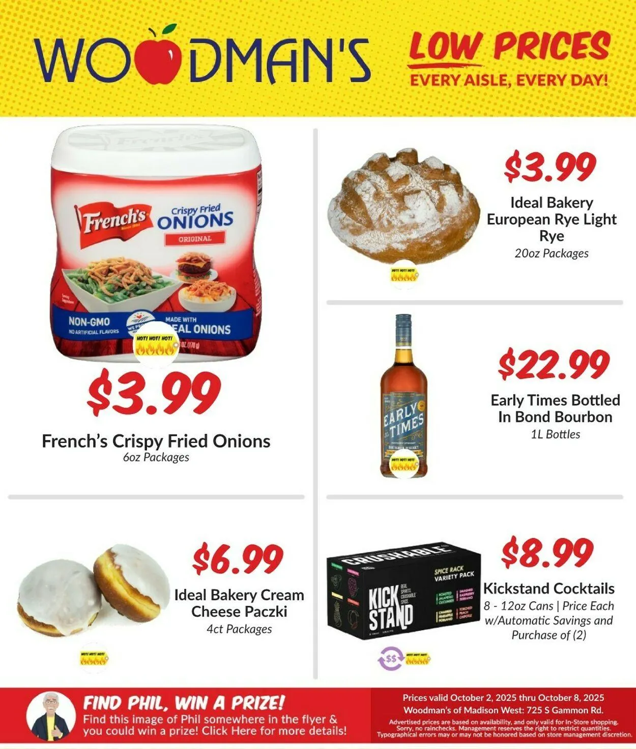 Weekly ad Woodman's Market - MADISON, WI (WEST) from October 2 to October 8 2025 - Page 1