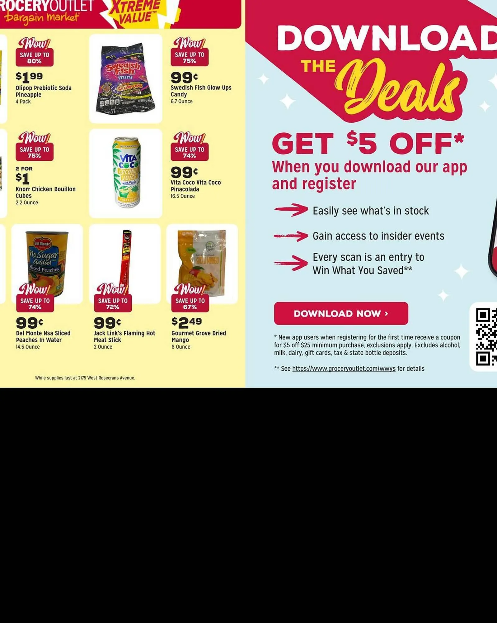 Weekly promotion Grocery Outlet weekly ad spanning from April 22 to April 28 2026 - Page 7 for Catalogue 365