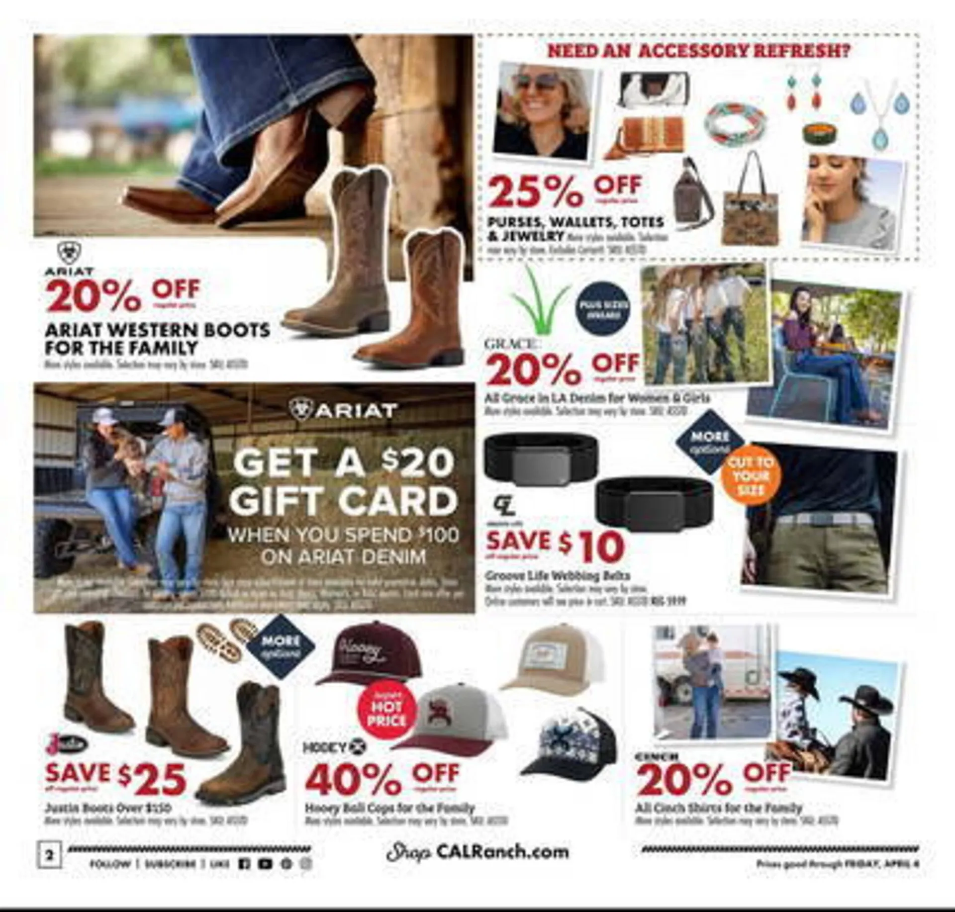 Weekly ad C A L Ranch Stores Weekly Ad from March 26 to April 4 2025 - Page 2
