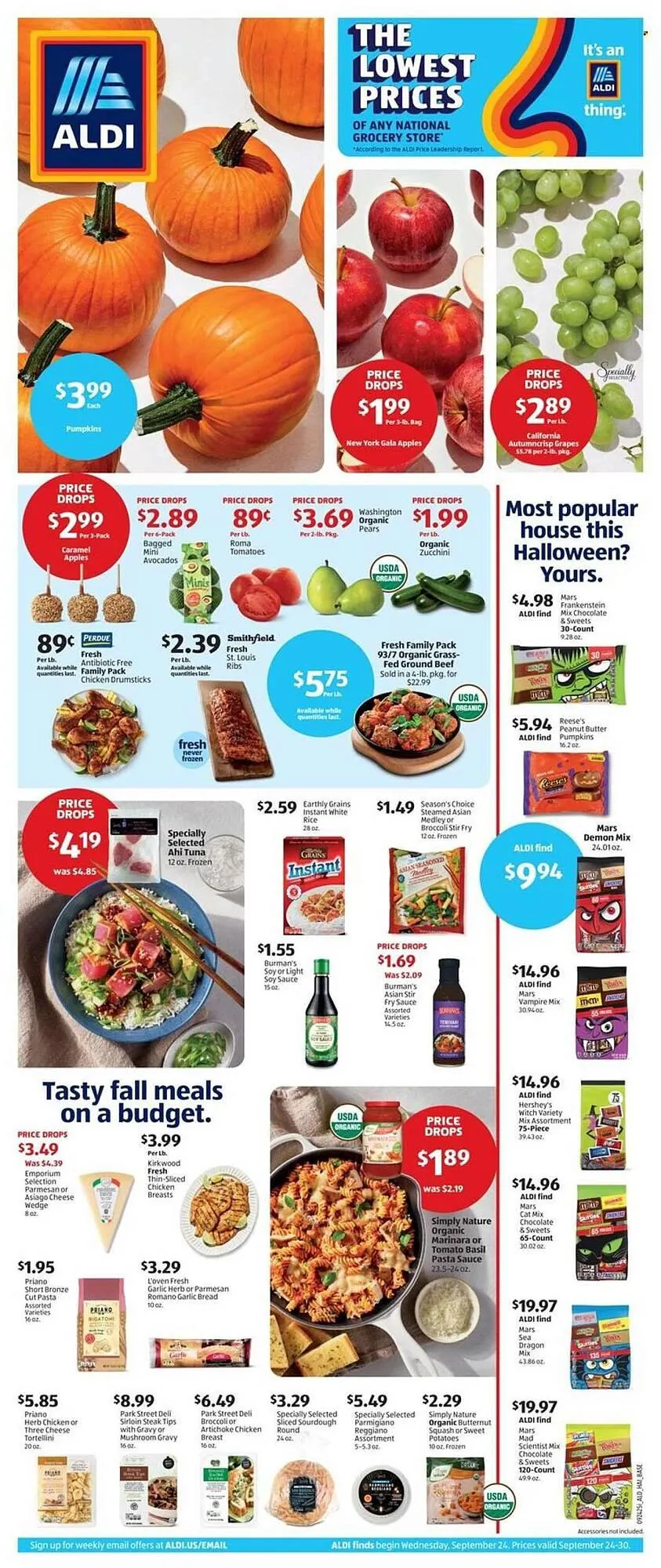 Weekly ad Aldi weekly ad from September 24 to September 30 2025 - Page 1