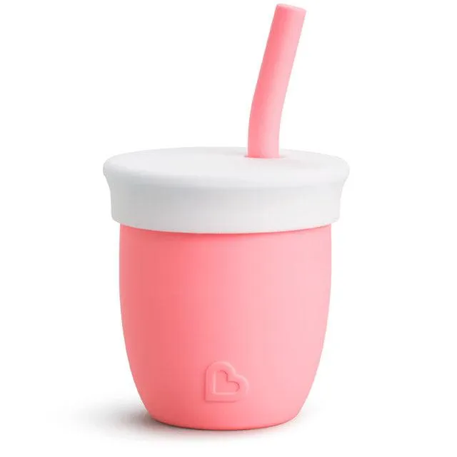 Munchkin C’est Silicone! Open Training Cup and Straw Cup