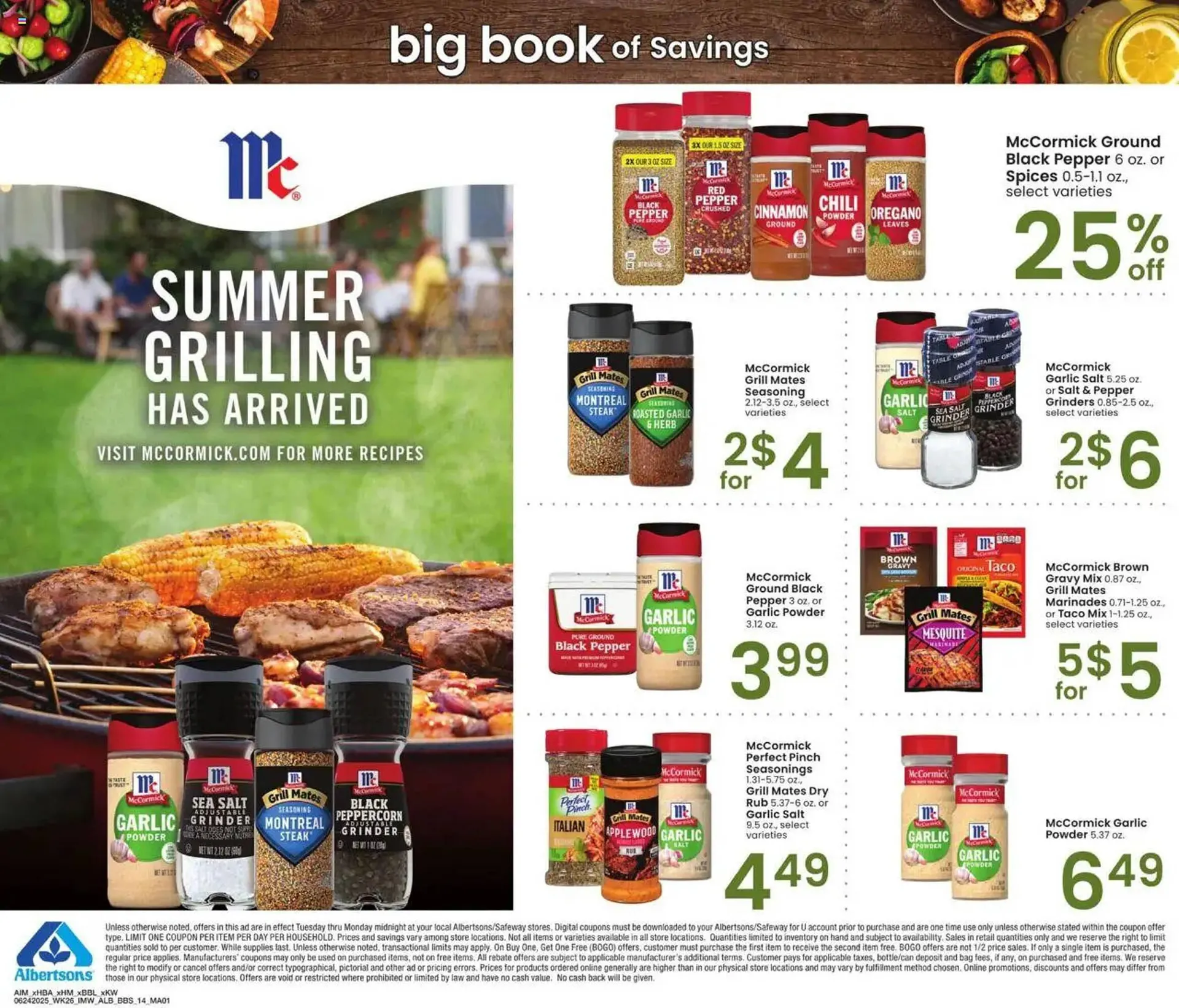 Weekly ad Albertsons Weekly Ad from June 24 to July 28 2025 - Page 14