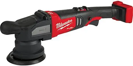 . Milwaukee M18 Fuel 15mm Random Orbital Polisher - No Charger, No Battery, Bare Tool Only
